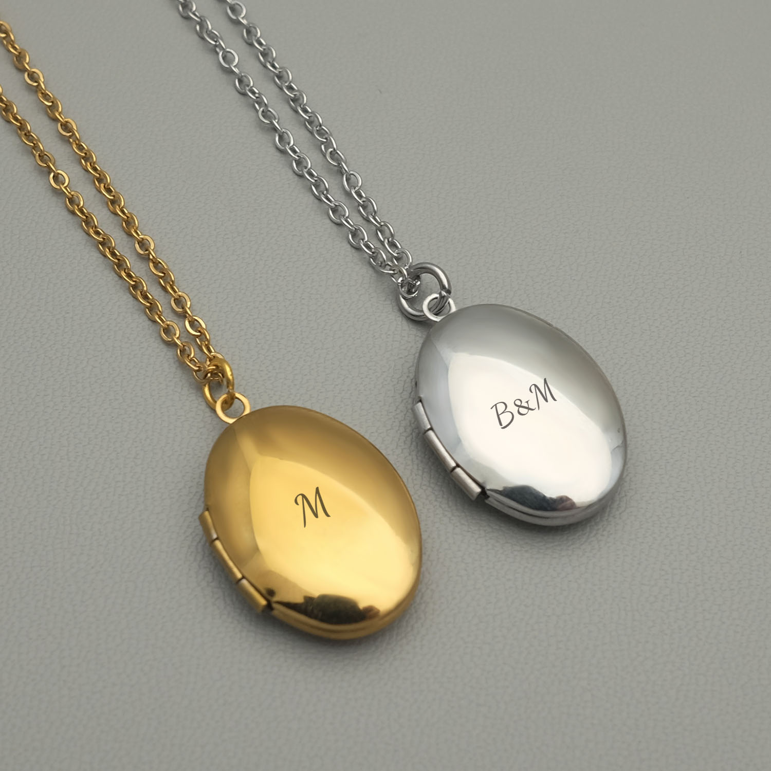 ส่วนบุคคลสร้อยคอ Locket CUSTOM - Custom Name Necklace Stainless Steel บทวิจารณ์และราคา