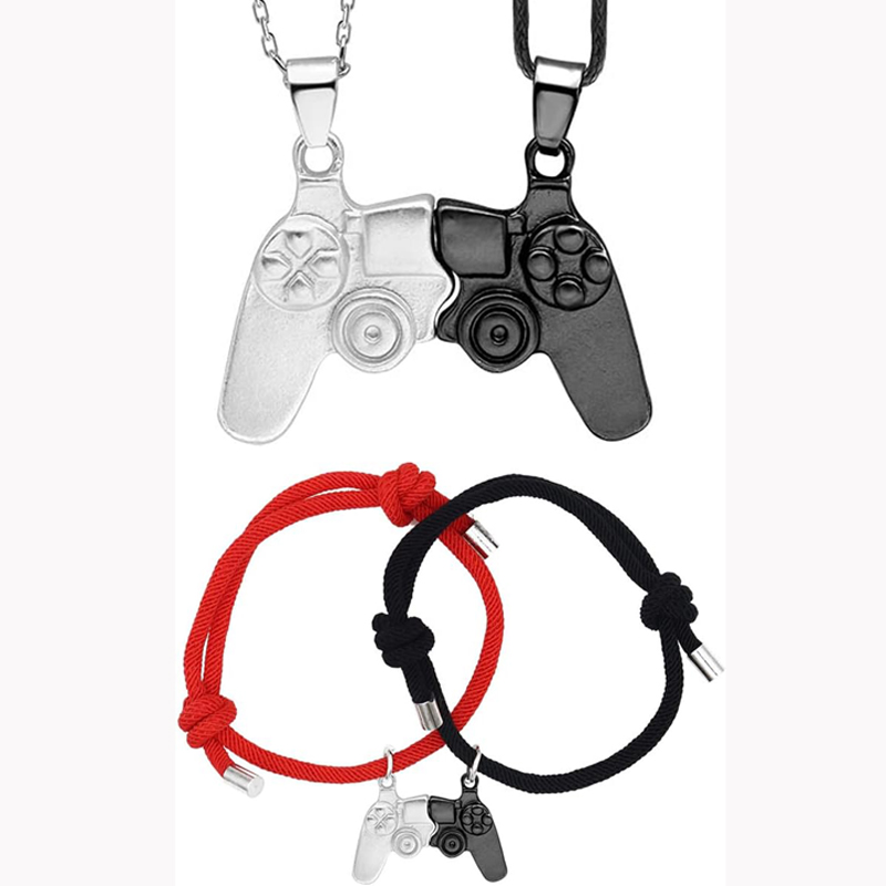 การจับคู่แม่เหล็กเกมคอนโทรลเลอ - Magnetic Couple Matching Necklaces บทวิจารณ์และราคา