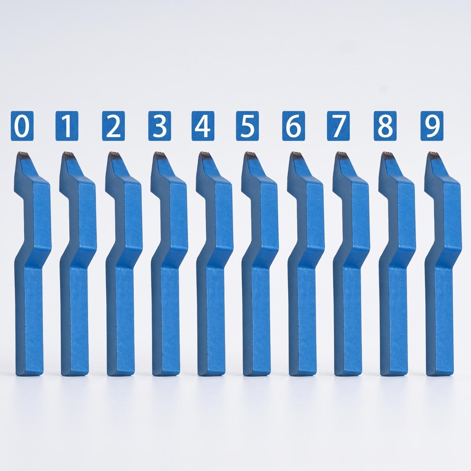 ชุดประทับตราตัวเลขโค้ง อุปกรณ์ - Body Jewelry บทวิจารณ์และราคา