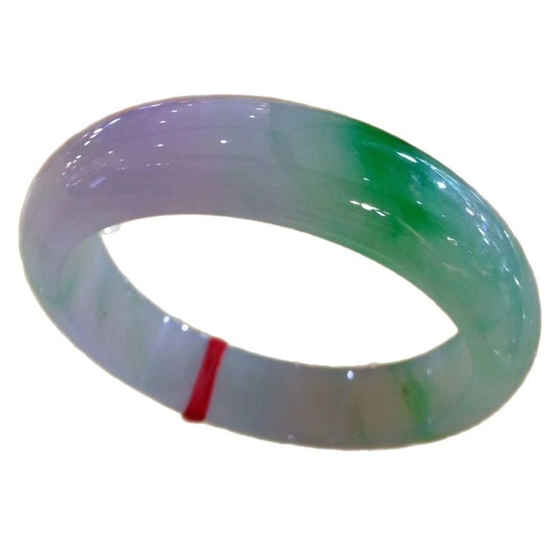 หยกสีม่วงธรรมชาติ, พื้นผิวคล้า - Bracelets บทวิจารณ์และราคา