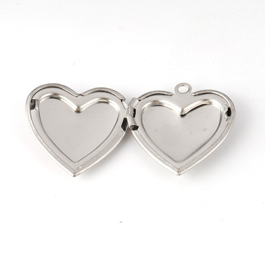 Fnixtar Love Heart กรอบรูปสแตน - Heart Locket Necklace Photo บทวิจารณ์และราคา