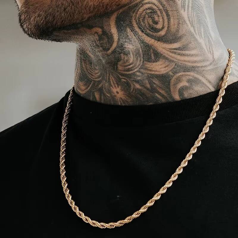 ผู้ชายเชือกสร้อยคอยาวสแตนเลสสต - Cuban Link Chain 12Mm บทวิจารณ์และราคา